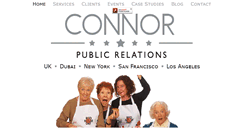 Desktop Screenshot of connorpr.com